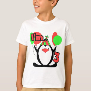 Penguin ich bin 3 Geburtstagsgeschenke T-Shirt