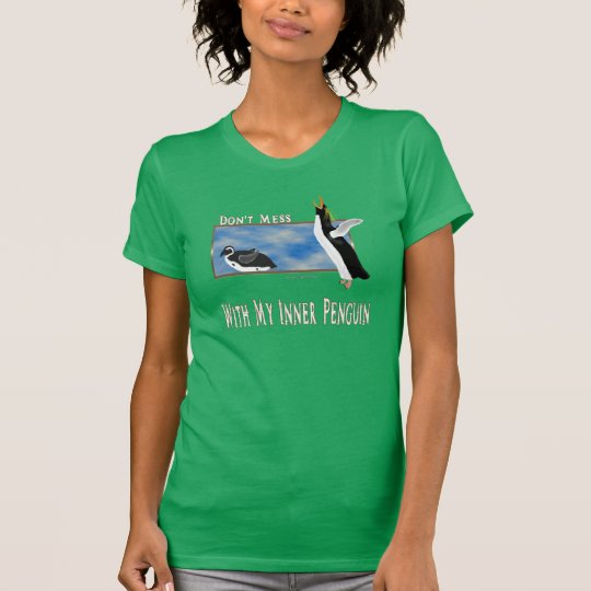 Penguin innerhalb des T - Shirt der Damen-Jersey