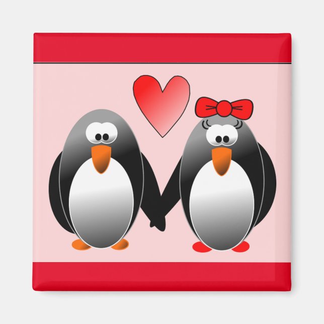 PENGUIN IST IN LIEBE MAGNET (Vorne)