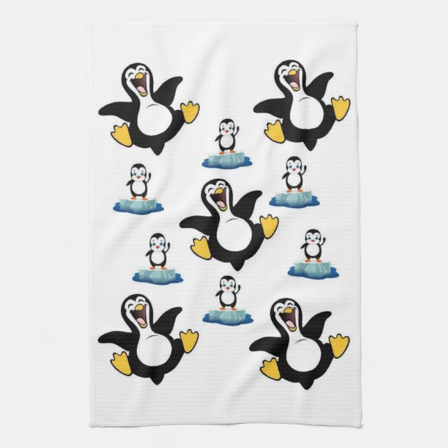 Penguin Küche Handtuch (Vertikal)