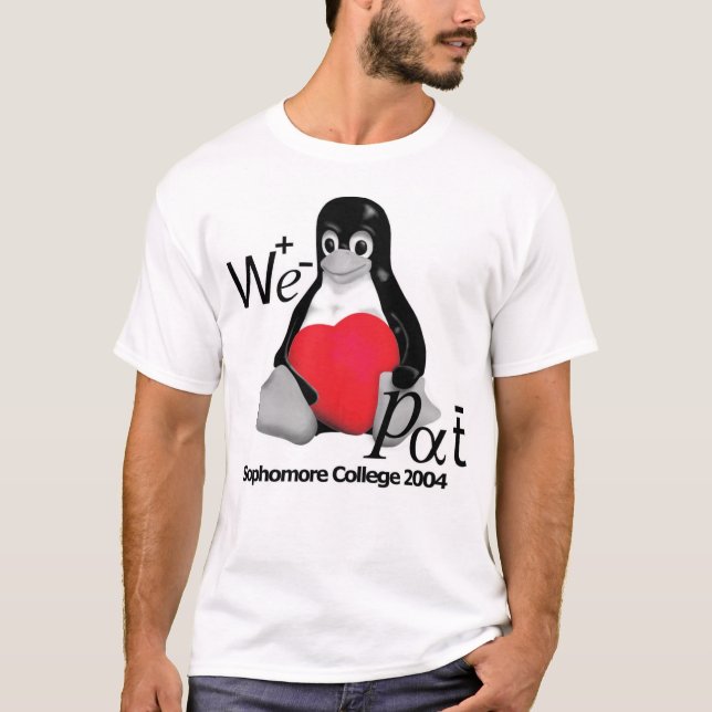 Penguin-Lieben Pat T-Shirt (Vorderseite)