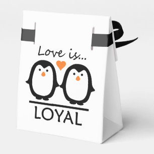 Penguin Love ballotins personnalisés