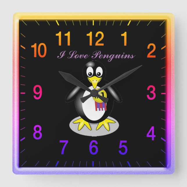 Penguin Love Or Horloge (Recto)