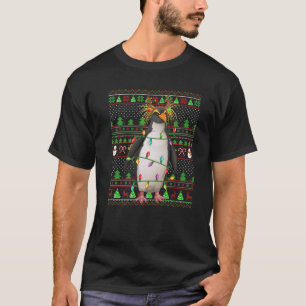 Penguin Lover Matching Santa Ugly Kaiser Pinguin T-Shirt