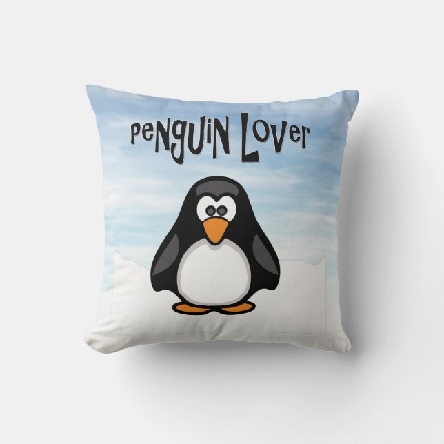 Penguin Lover Pillow Kissen (Vorderseite)