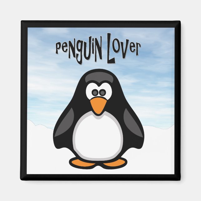 Penguin Lover Refridgerator Magnet (Vorne)