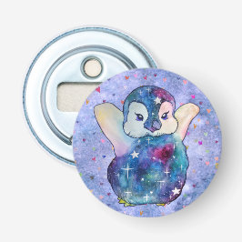 Penguin named Button Flaschenöffner