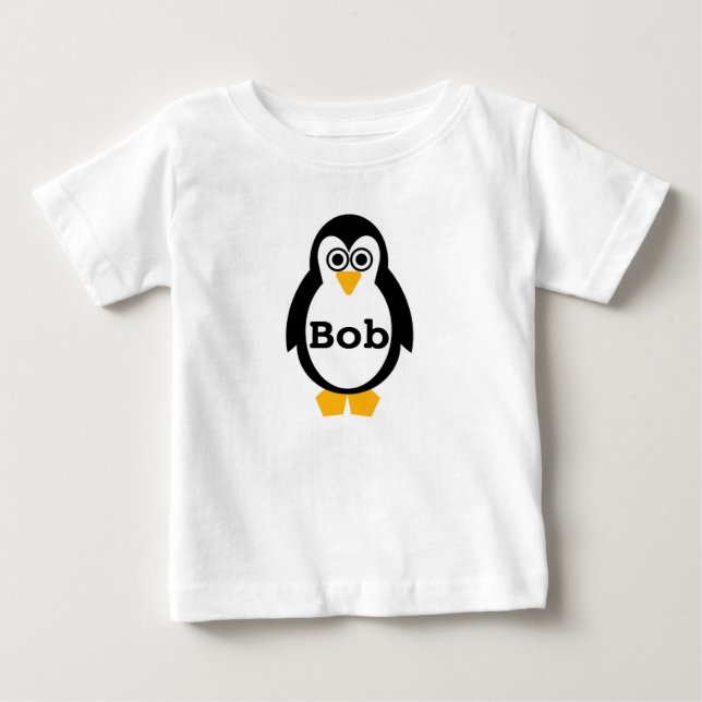 Penguin Party Gerber Vest Baby T-shirt (Vorderseite)