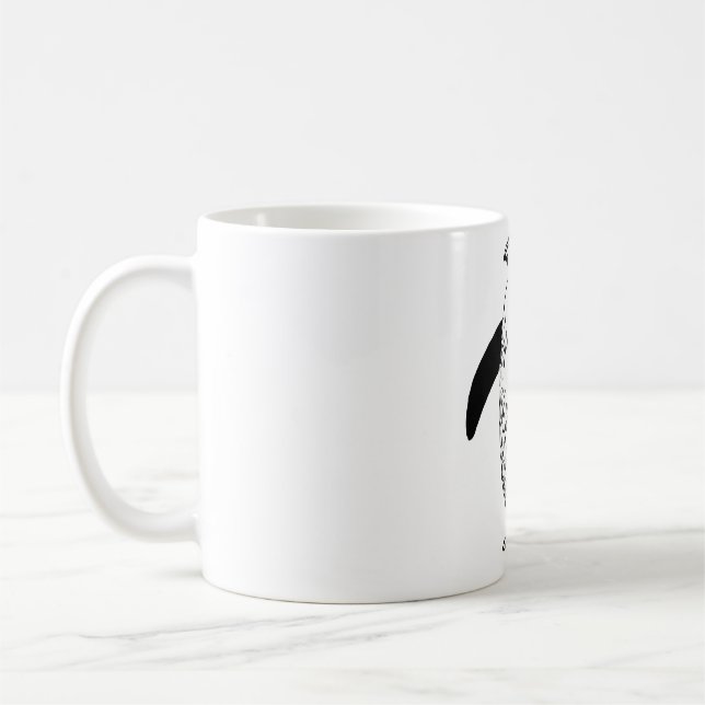Penguin pattern kaffeetasse (Links)