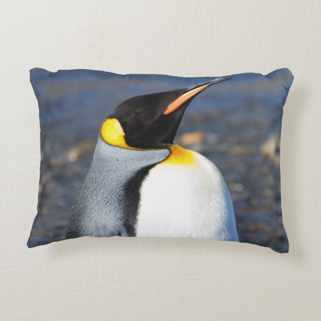 Penguin Portrait Dekokissen (Rückseite)
