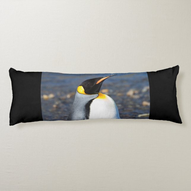 Penguin Portrait Seitenschläferkissen (Rückseite)
