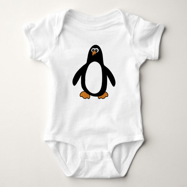 Penguin-Säuglings-Kleid Baby Strampler (Vorderseite)