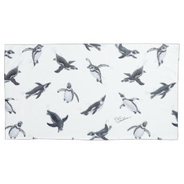 Penguin Squadron | Ocean Art Design Kissenbezug
