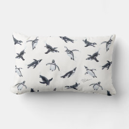 Penguin Squadron | Ocean Art Design Lendenkissen