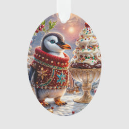 Penguin Sundae Weihnachtsdekoration Ornament