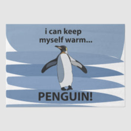Penguin Süße Tier Funny Seidenpapier
