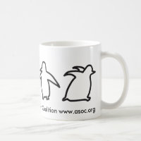 Penguin-Tassen-antarktischer u. südlicher