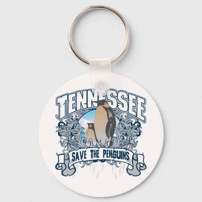 Penguin Tennessee Schlüsselanhänger (Vorderseite)
