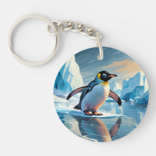 Penguin Themed Schlüsselanhänger