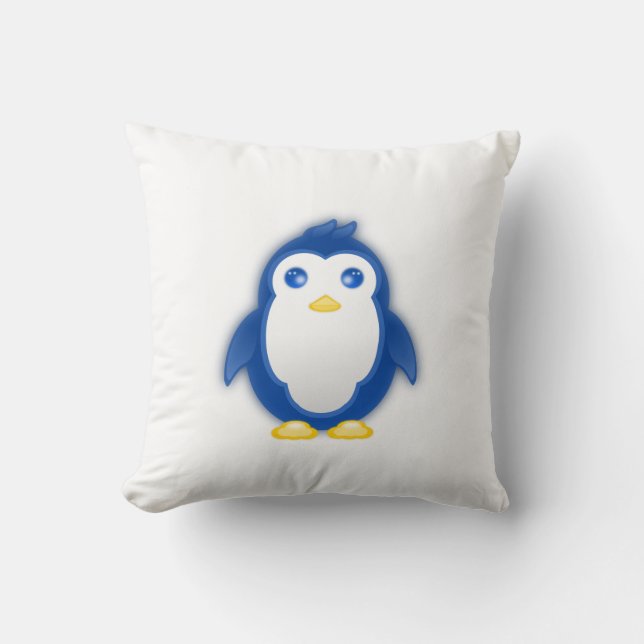 Penguin Throw Kissen (Vorderseite)