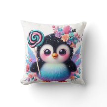 Penguin Throw Kissen