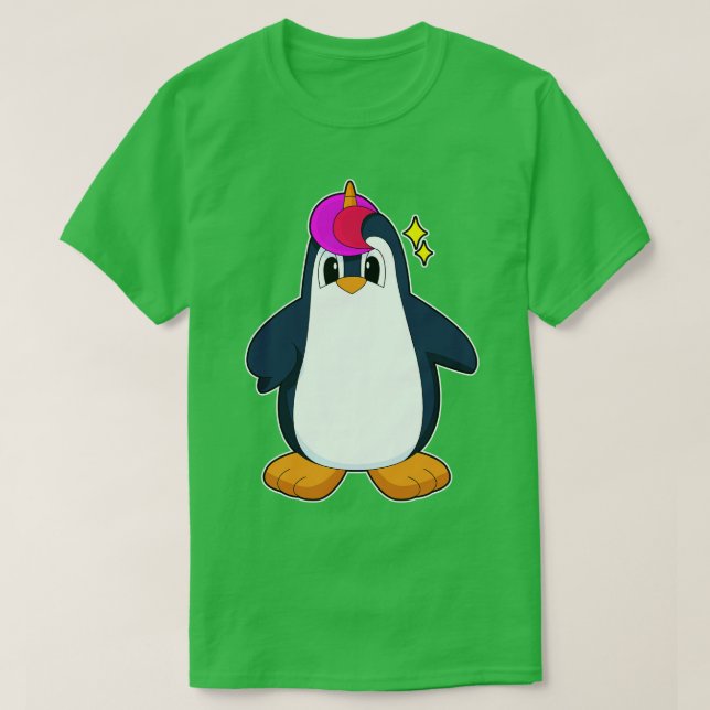 Penguin Unicorn T-Shirt (Design vorne)