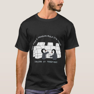 Penguin Vater Joke T-Shirt