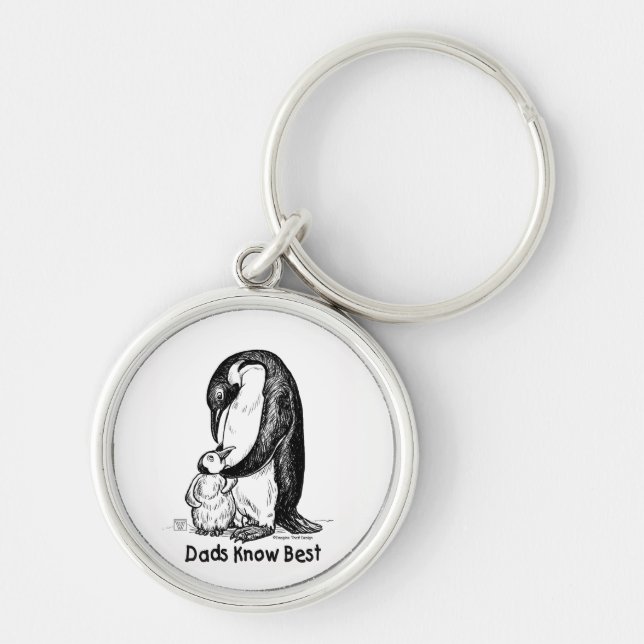 Penguin-Vater Schlüsselanhänger (Vorne)
