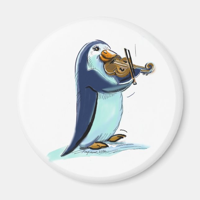 PeNgUiN ViOLini Magnet (Vorne)