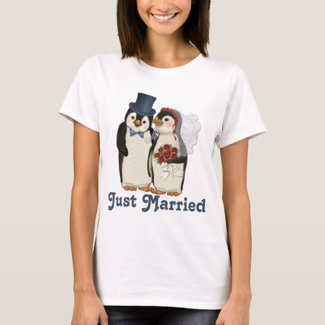 Penguin Wedding T-Shirt (Vorderseite)