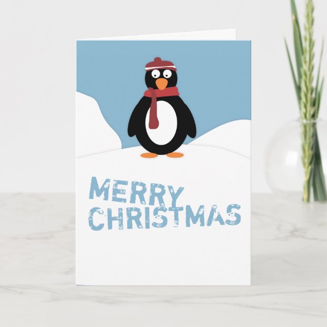 Penguin Weihnachten (Vorderseite)