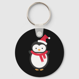 Penguin Weihnachten Schlüsselanhänger