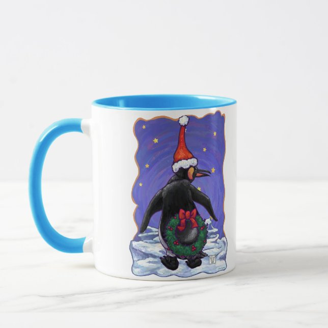 Penguin Weihnachten Tasse (Links)