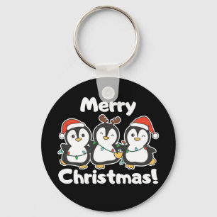 Penguin Weihnachten Tiere Niedliche Pinguine Schlü Schlüsselanhänger