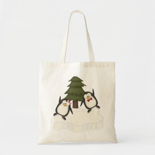 Penguin Weihnachten Tragetasche
