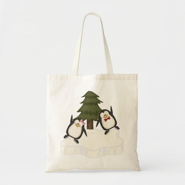 Penguin Weihnachten Tragetasche (Vorne)