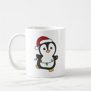 Penguin Weihnachten Winter Tiere Urlaub Penguines Kaffeetasse