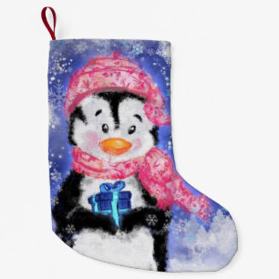 Penguin Weihnachts-Strumpf Kleiner Weihnachtsstrumpf
