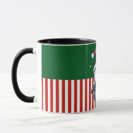 Penguin with Candy Cane Tasse