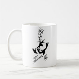 Penguine distributing christmas gifts kaffeetasse
