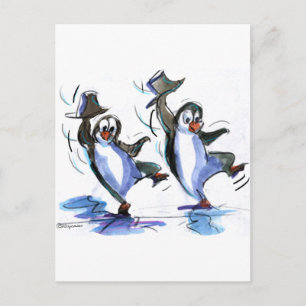 PeNgUiNs DaNciNg Postkarte