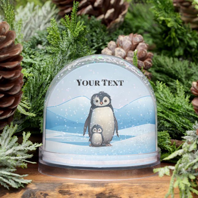 Penguins Design Snow Globe (Hiver)