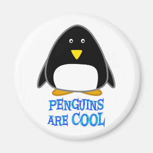 Penguins sind cool magnet