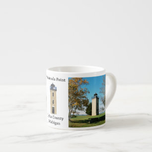 Peninsula Point Lighthouse Espresso Tasse