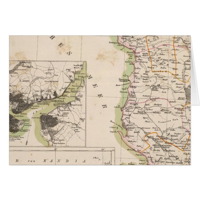 Péninsule balkanique, Turquie, Albanie (Devant horizontal)