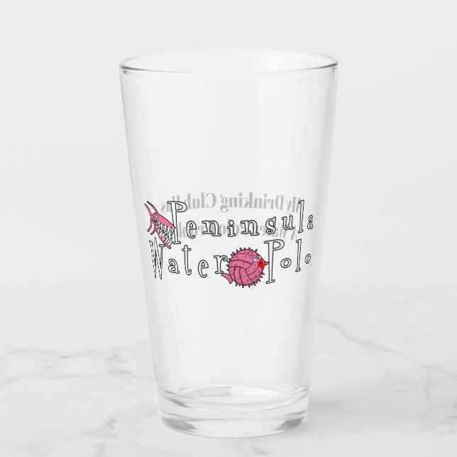 Péninsule Polo Logo Pint Verre (Devant)