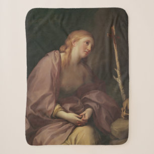 Penitent Magdalene c.1765 (Öl auf Leinwand) Sherpadecke