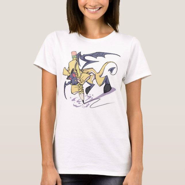 PenLighten the Pencil Dragon Women's T - Shirt (Vorderseite)