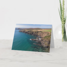 Penlledwen und Penmaen Dewi Wales Feiertagskarte