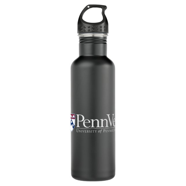 Penn Quakers Men's Apparel Veterinary School Edelstahlflasche (Vorderseite)